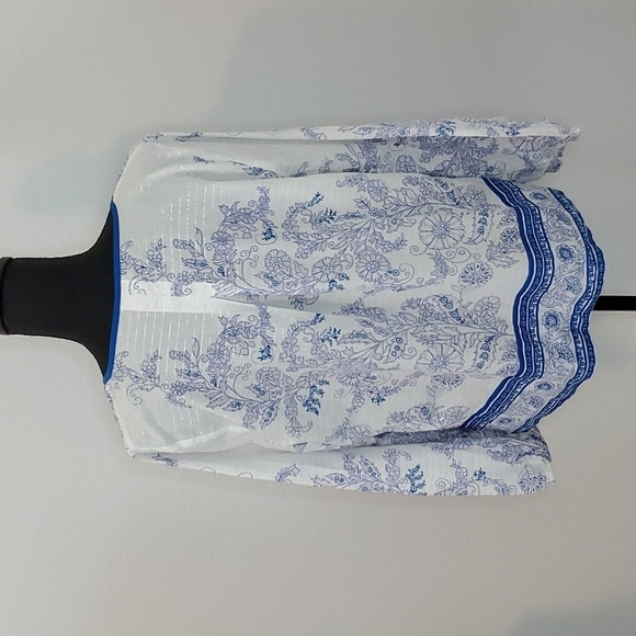 POINT SUR BOHO BLOUSE. SIZE MEDIUM - Picture 3 of 8